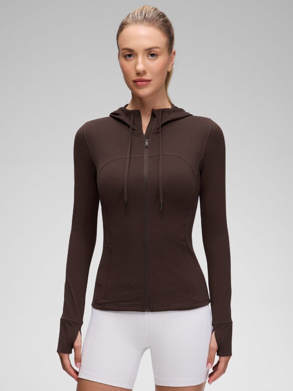 Butterluxe Zip Pocket ThumbHole Hoodie